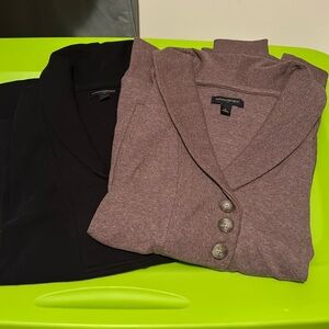 (2) Banana Republic Cowl Neck Sweatshirts